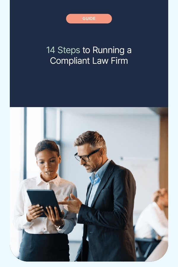 14 Steps to Running a Compliant Law Firm