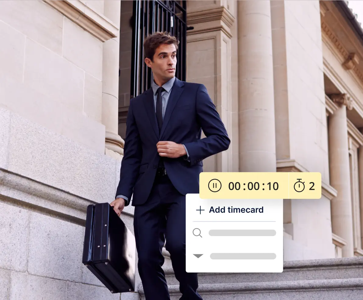Convenient, On-the-go
Time Capture